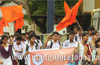ABVP opposes shifting of Kaniyoor College; stages protest